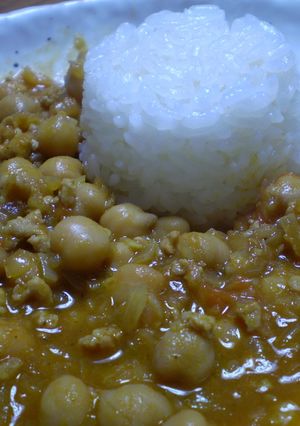 ひよこ豆のキーマカレー-レシピのメイン写真