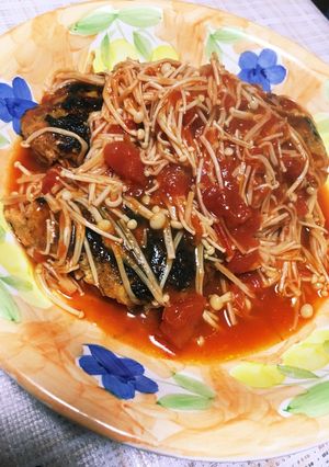 煮込みハンバーグ-レシピのメイン写真