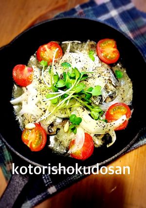 オイルサーディンの★玉スラ焼き〜★-レシピのメイン写真
