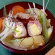 具沢山味噌汁・豚チーズロール
