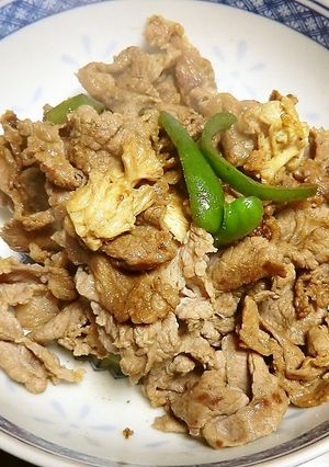 ヤマブシタケと牛ばら肉の炒め物-レシピのメイン写真