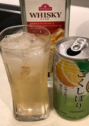 果汁多めのチューハイで作る、ハイボール！-レシピのメイン写真