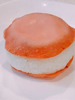 レンジで簡単、ハムチーズおにぎり!-レシピのメイン写真