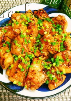 香ばし醤油の激ウマフライパン炙り焼き鳥-レシピのメイン写真