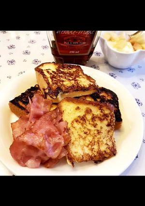 カナダの朝食☆メープルフレンチトースト-レシピのメイン写真