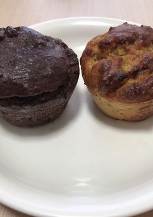 しっとり 大豆粉プリンケーキバナナ入り-レシピのメイン写真
