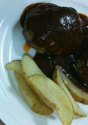 はじめて作ったハンバーグ-レシピのメイン写真