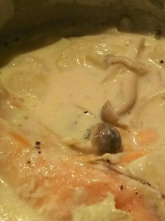 乳製品なし☆鮭のヘルシー豆乳鍋-レシピのメイン写真