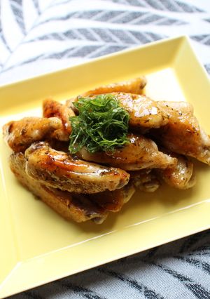 大葉ドレで照り焼きチキンバー-レシピのメイン写真