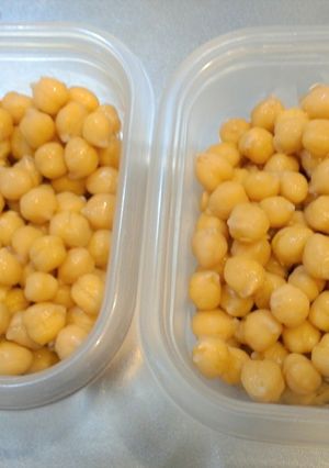 圧力鍋で！アレンジ自在のひよこ豆の水煮！-レシピのメイン写真