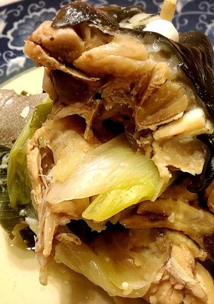 圧力鍋で5分〜美味！ぶりあらの塩麹煮-レシピのメイン写真