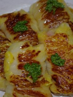 ロール白菜のバター焼き-レシピのメイン写真