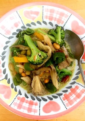 野菜たっぷり♡グリーンカレー-レシピのメイン写真
