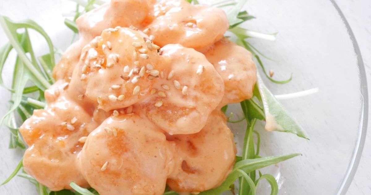 一口サイズのかわいいエビマヨ by saya2246 【クックパッド】 簡単