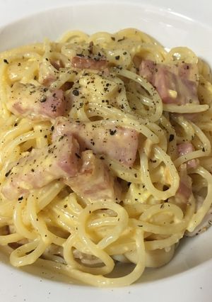 濃厚カルボナーラ-レシピのメイン写真