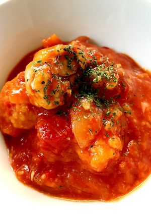 チキンのトマト煮!-レシピのメイン写真