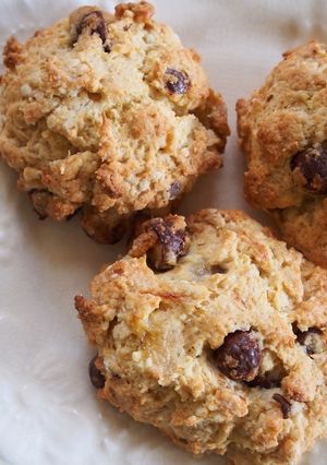 HMで混ぜるだけ♪チョコバナナスコーン-レシピのメイン写真