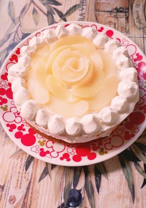 桃の節句の簡単過ぎるケーキ-レシピのメイン写真
