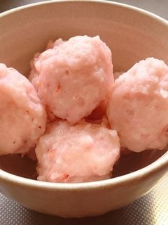 えび団子*春色-レシピのメイン写真