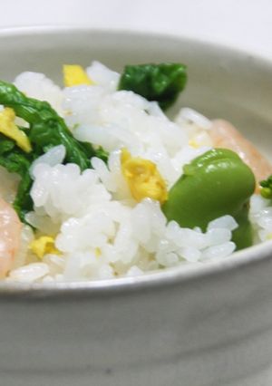 菜の花ごはん-レシピのメイン写真