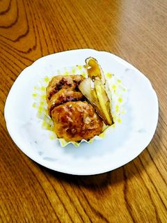 鶏団子とネギの焼肉のたれ炒め♥-レシピのメイン写真