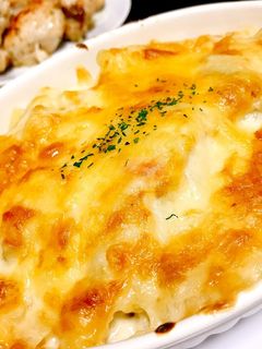 シンプルにエビグラタンのホワイトソース♪-レシピのメイン写真