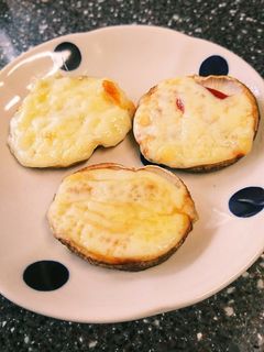 しいたけのチーズ焼き3種-レシピのメイン写真