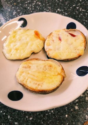 しいたけのチーズ焼き3種-レシピのメイン写真