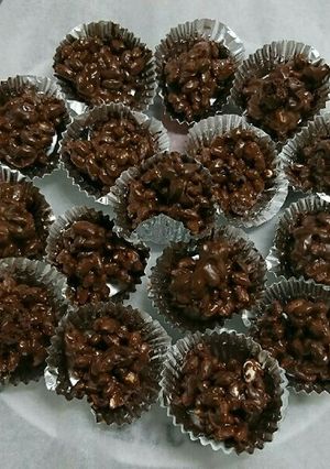 簡単チョコひなあられ-レシピのメイン写真