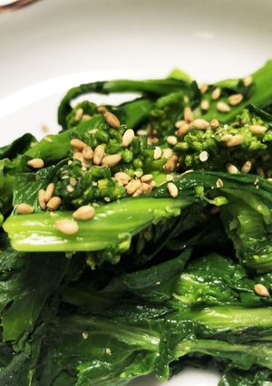 簡単！苦味がなくなった！菜の花の昆布じめ-レシピのメイン写真