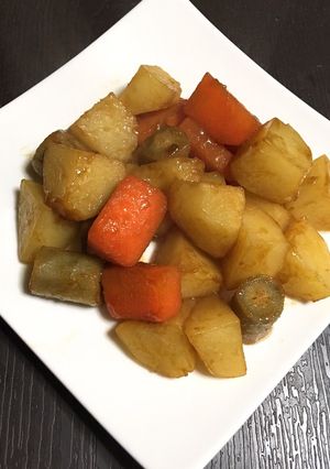 根菜の照りマヨ-レシピのメイン写真