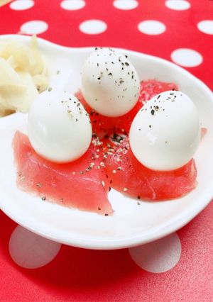 *マグロとうずら*-レシピのメイン写真