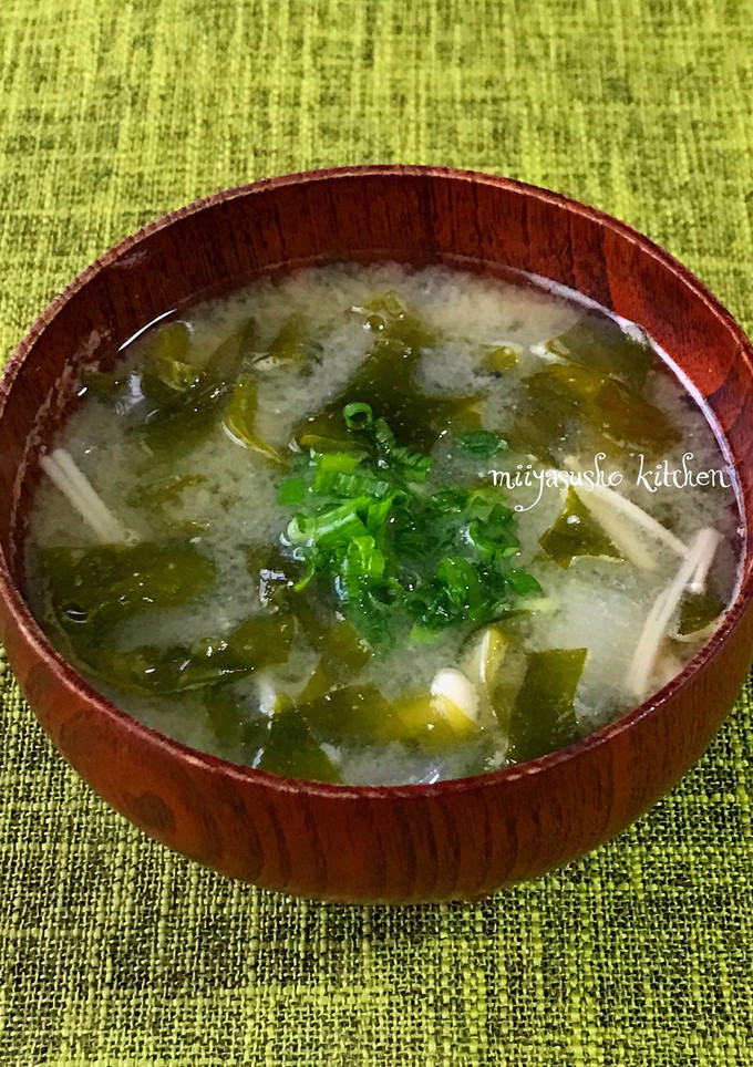 採れたて生わかめのお味噌汁-レシピのメイン写真