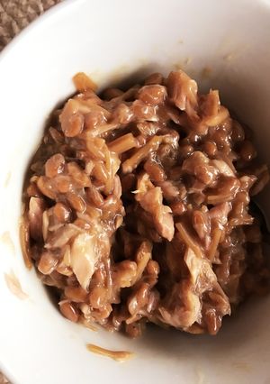 混ぜるだけ2 ツナ納豆のなめ茸和え-レシピのメイン写真