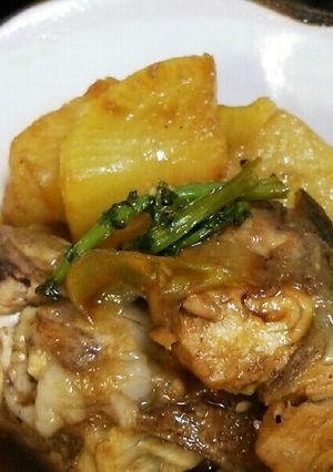 材料これだけ！簡単！味染みブリ大根-レシピのメイン写真
