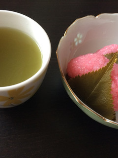 オーブンレンジで作る桜餅-レシピのメイン写真
