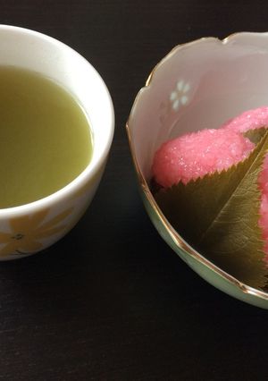 オーブンレンジで作る桜餅-レシピのメイン写真