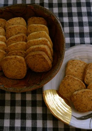 白味噌とアーモンドのクッキー♪-レシピのメイン写真