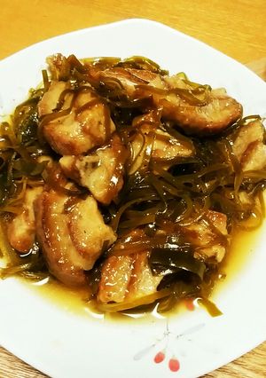 切り昆布と車麩の照り煮-レシピのメイン写真