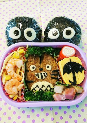 キャラ弁☆トトロ☆簡単-レシピのメイン写真
