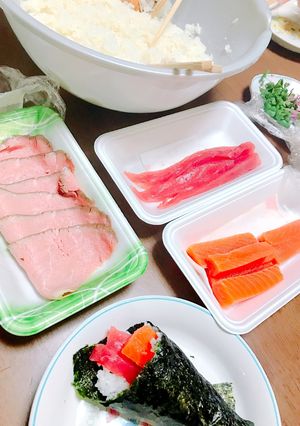 ちらし寿司☆上手な巻き方＆変わり種紹介-レシピのメイン写真