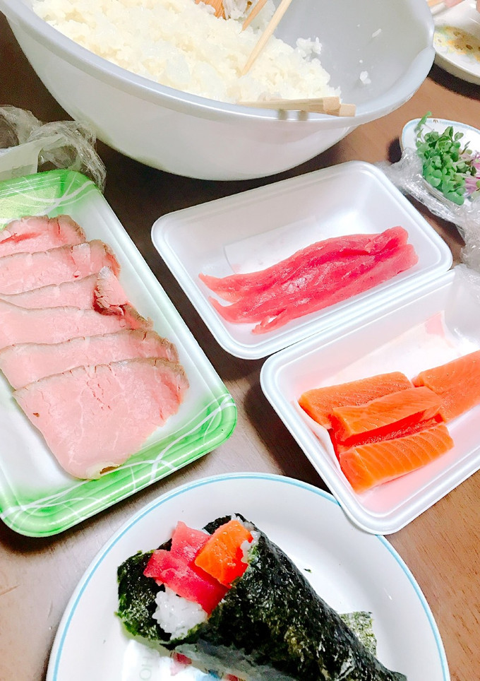 ちらし寿司☆上手な巻き方＆変わり種紹介-レシピのメイン写真