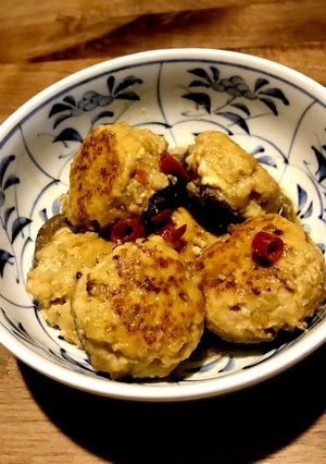 しいたけ肉詰め煮-レシピのメイン写真
