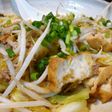 厚揚げと豚ひきとキャベツの味噌炒め