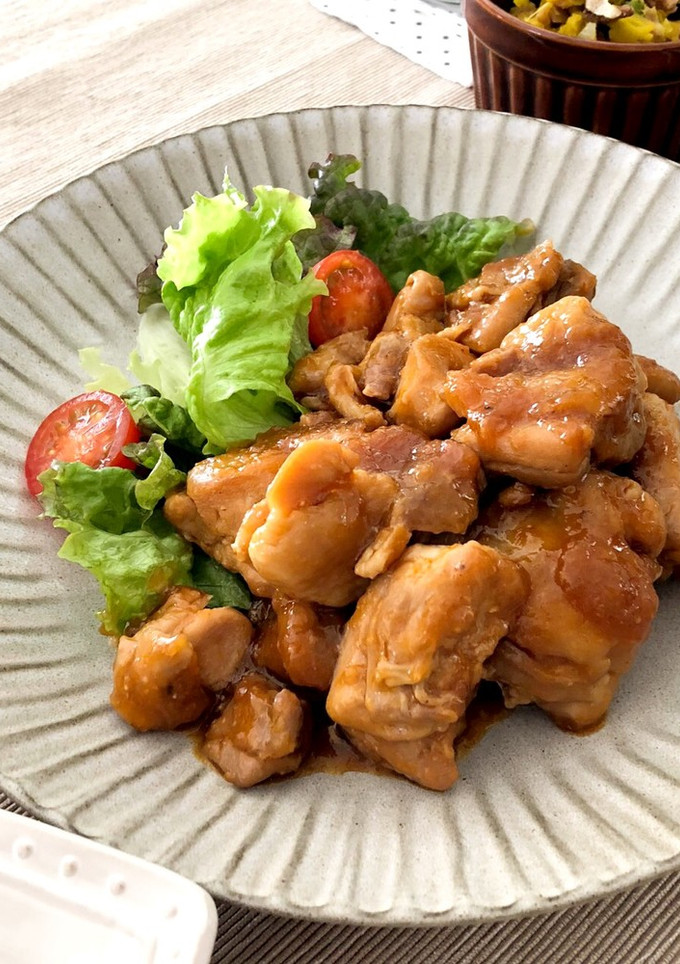 簡単！我が家の大人気☆鶏もも肉の煮込み-レシピのメイン写真