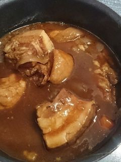 豚バラ肉の赤ワイン煮込み-レシピのメイン写真
