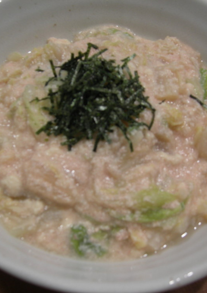 白菜と豆腐のとろとろたらこあん-レシピのメイン写真