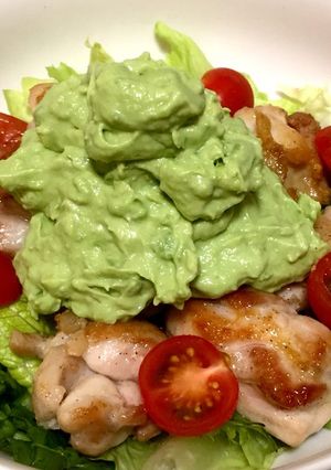 アボカドと鶏肉の♪パーティー♪サラダ♪-レシピのメイン写真