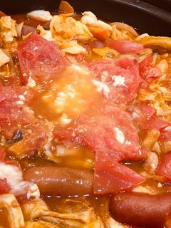 栄養たっぷり☆トマトチーズ鍋-レシピのメイン写真