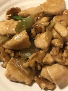 鶏肉とウォールナッツの中華炒め-レシピのメイン写真